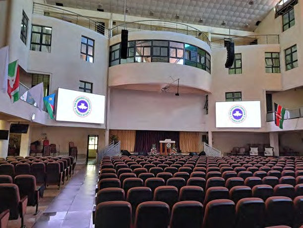 Redeemed Christian Church of God, Kenya: P2.5 LED video walls
